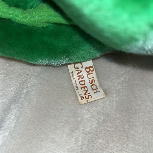 Vintage Busch Gardens Williamsburg Loch Ness Monster Dragon Plush Roller Coaster - Picture 5 of 5